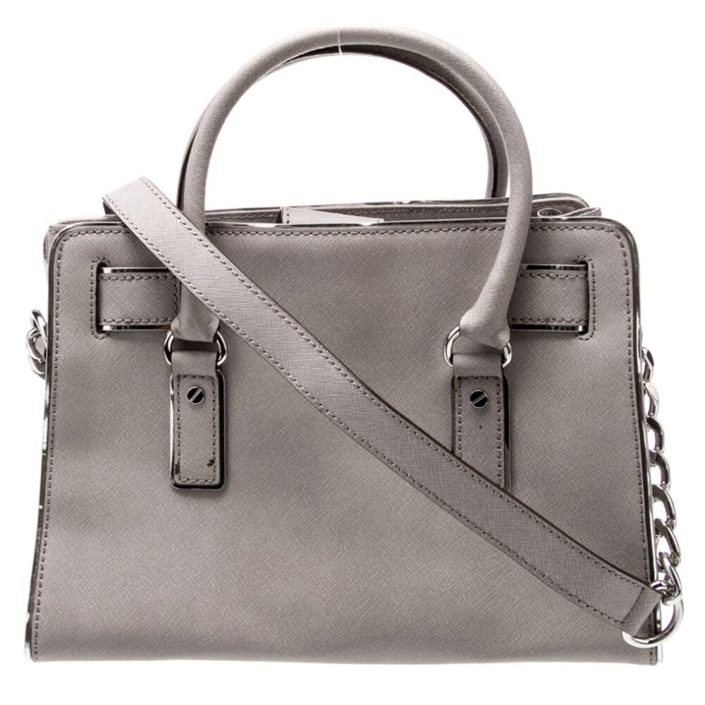 Michael Kors Shoulder Bag Silver Leather NWOT